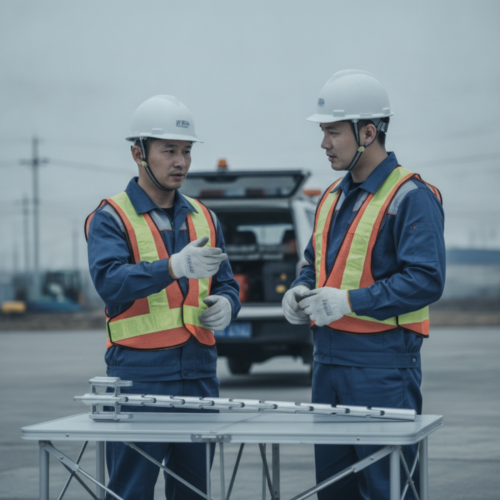 Heavy Equipment Electrician - لوح توجيه سحب الكابلات طويل الأمد