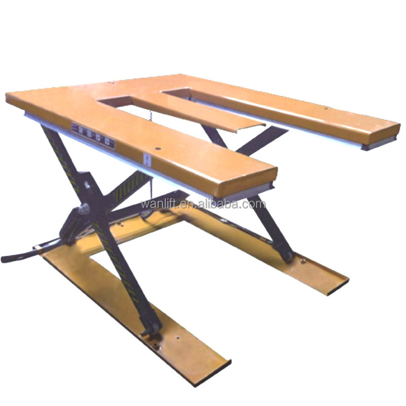 Scissor Lift Table Hydraulic - منصة رفع كهربائية على شكل حرف