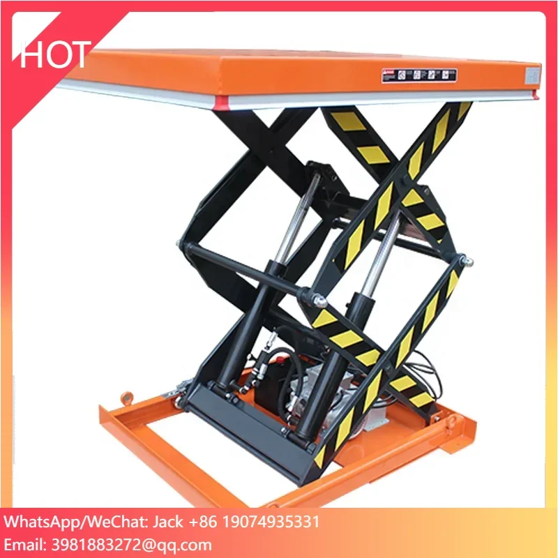 Scissor Lift Table Hydraulic - عربة رفع هيدروليكية يدوية صغيرة، منصة