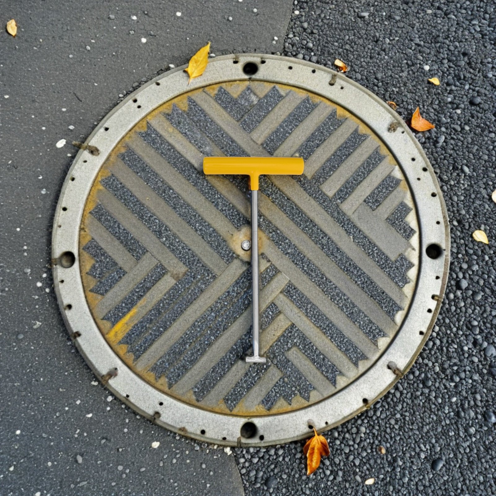 Manhole Cover Lifting - خطاف غطاء فتحة التفتيش من الفولاذ