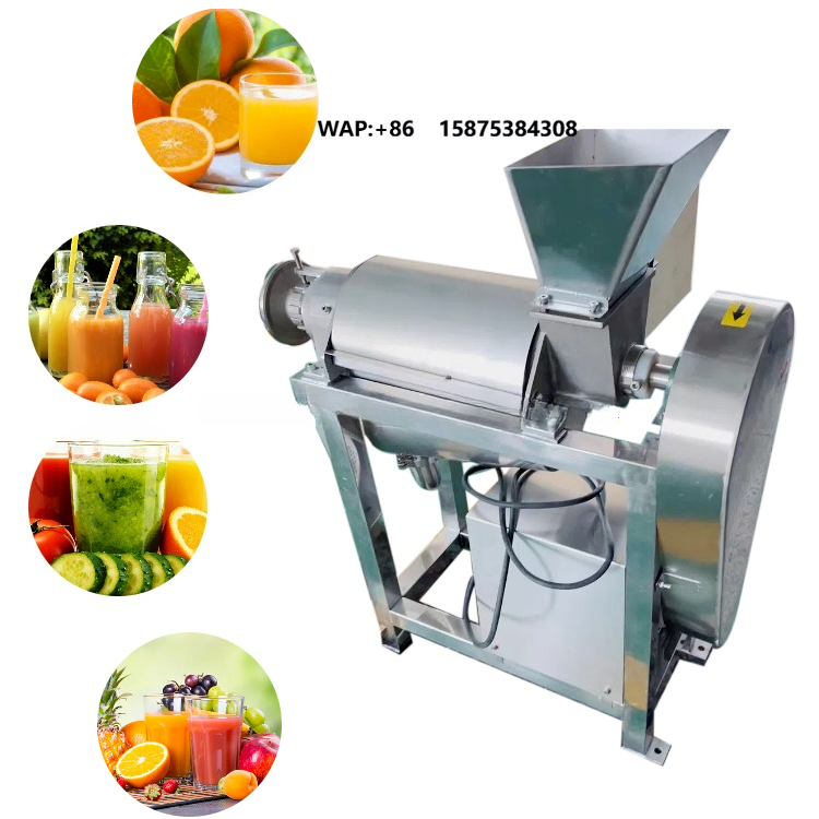 Heavy Equipment Processor - معدات عصر المانجو الحلزونية المتطورة، آلة