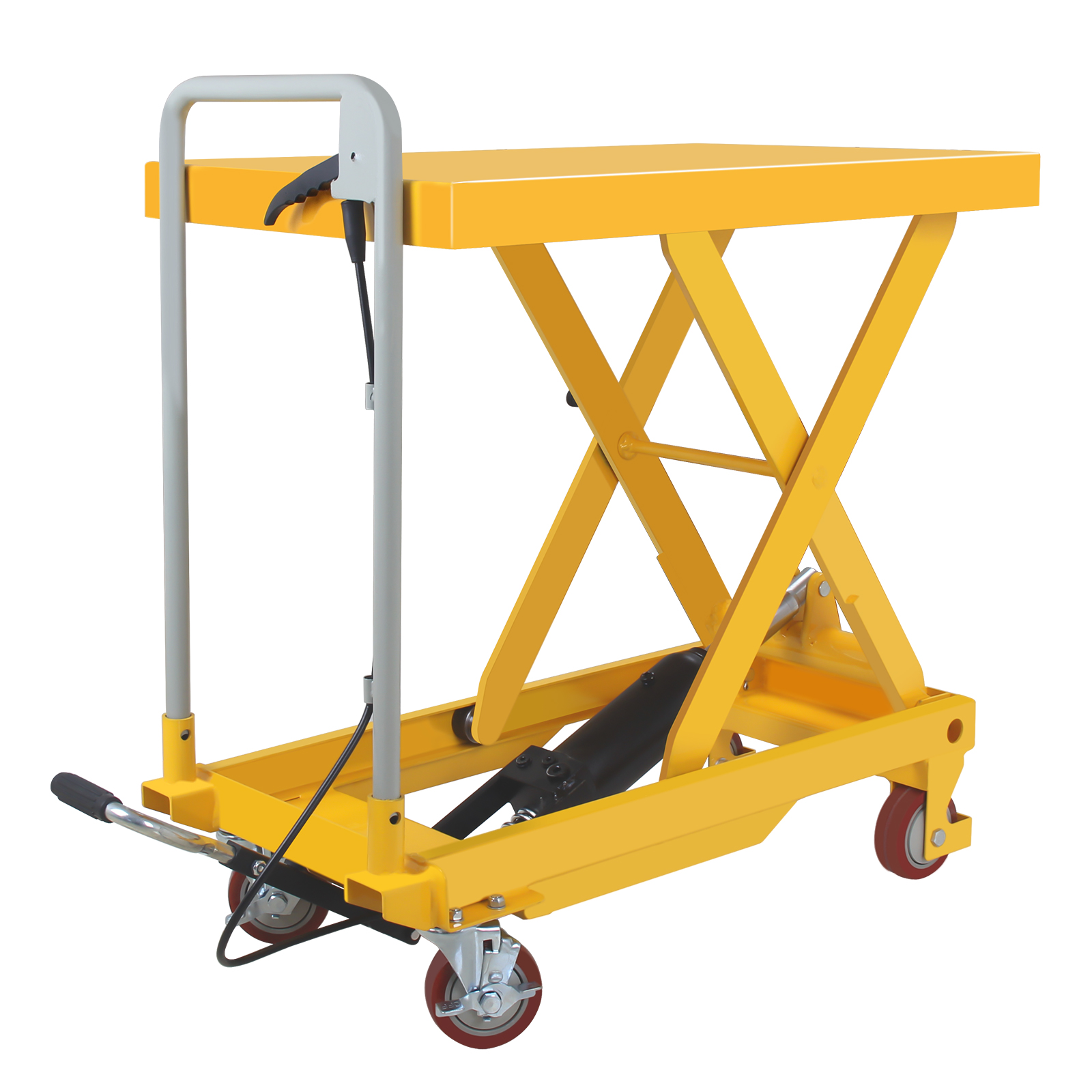Scissor Lift Table Hydraulic - عربة رفع هيدروليكية بقدرة 500 رطل،