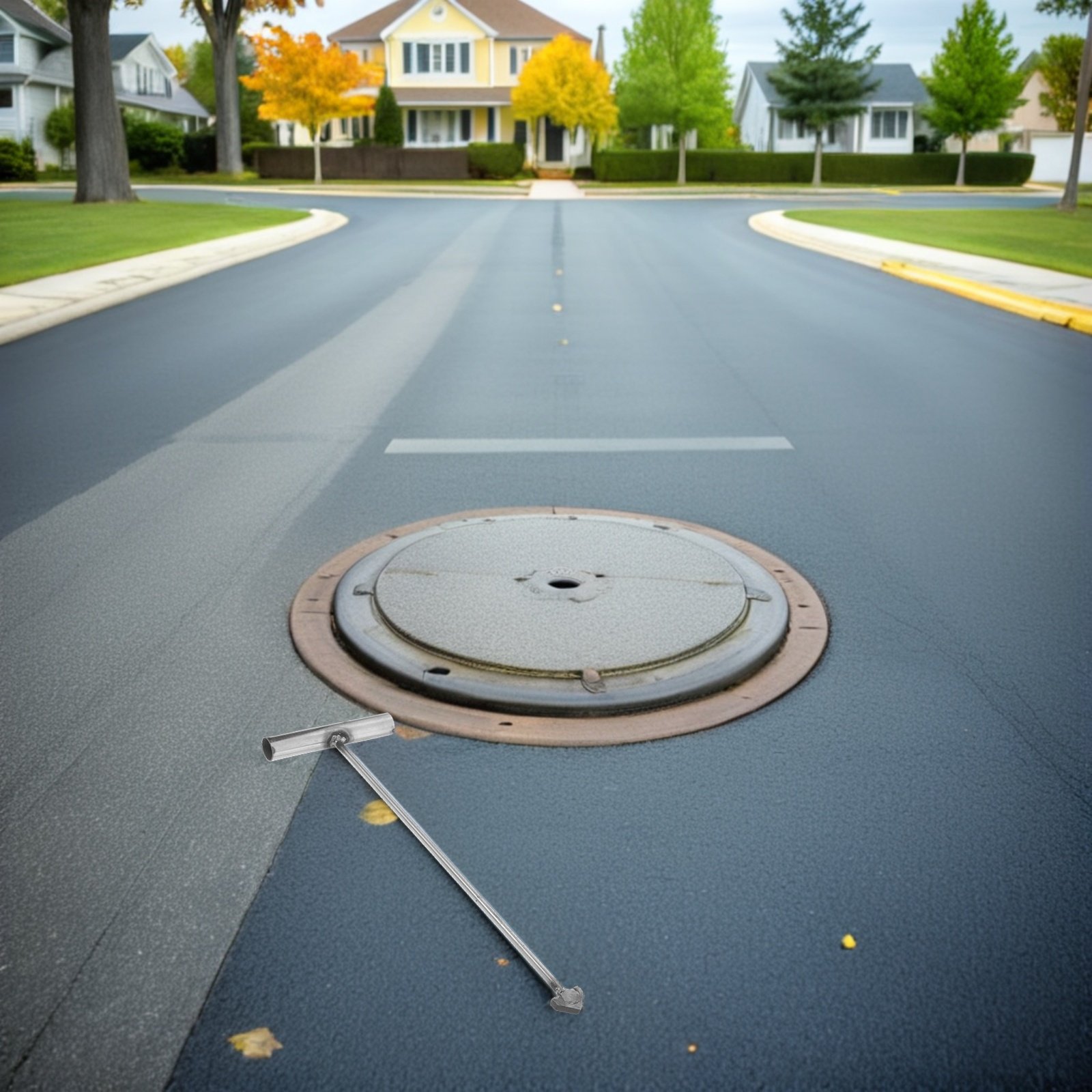 Manhole Cover Lifting - خطاف غطاء فتحة التفتيش من الفولاذ