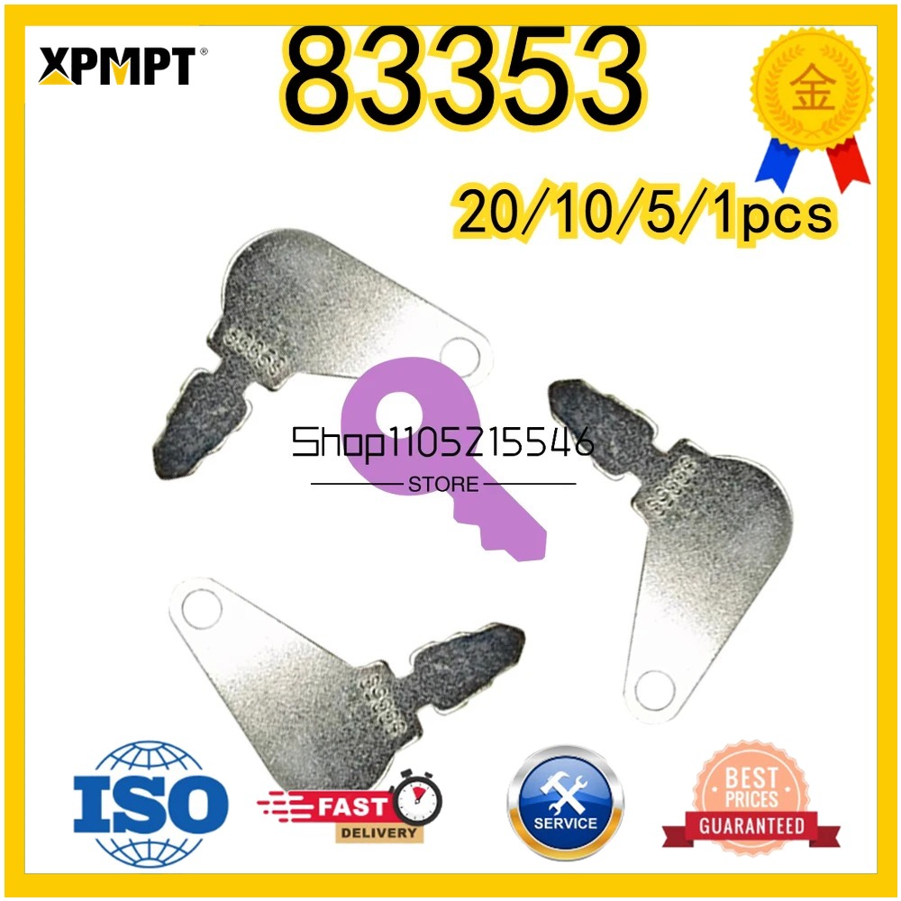 Heavy Equipment Key Set - 20/10/5/1 قطعة مفاتيح جديدة 83353 لمعدات