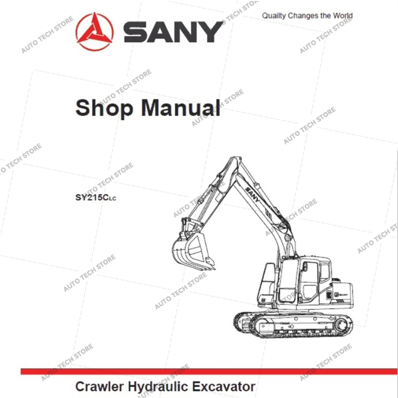 Heavy Equipment Pdf - لمتجر المعدات الثقيلة Sany مخطط يدوي