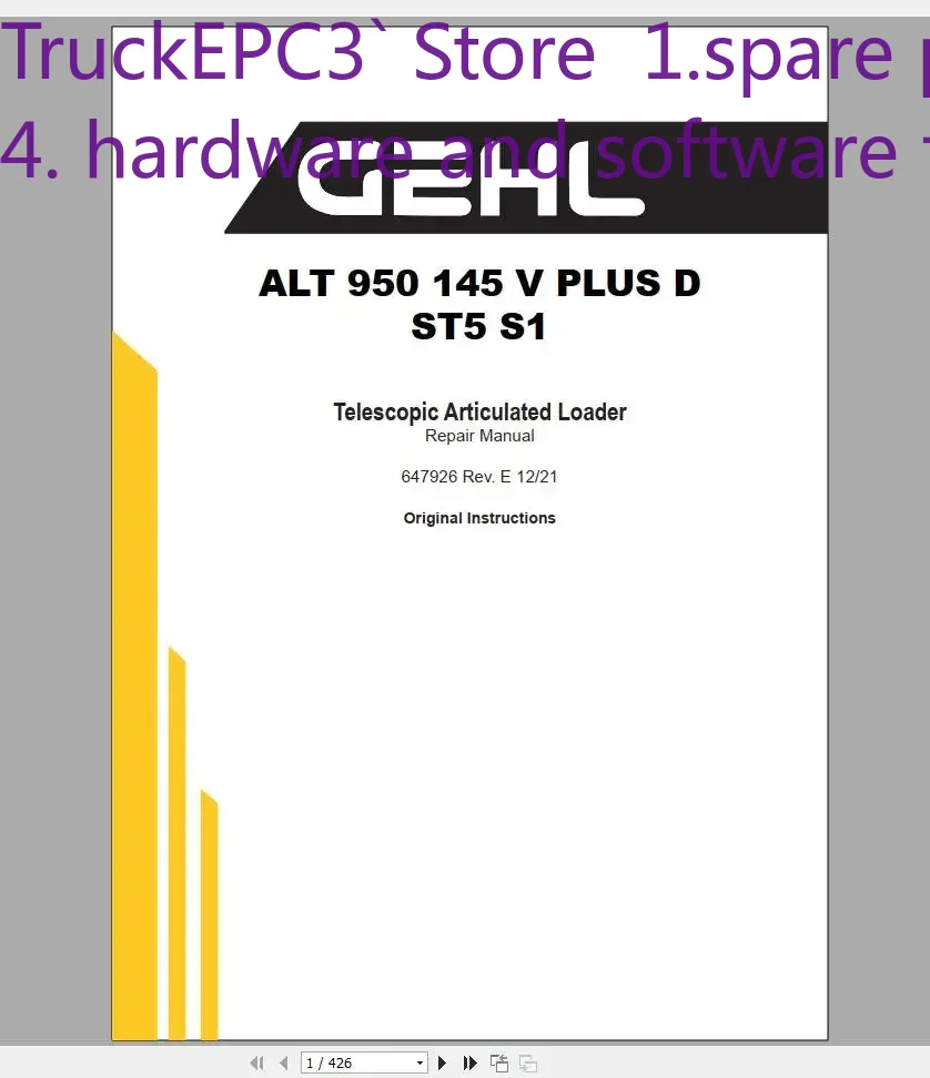 Heavy Equipment Pdf - دليل الخدمة وخطط الهيdraulics والكهرباء لمعدات