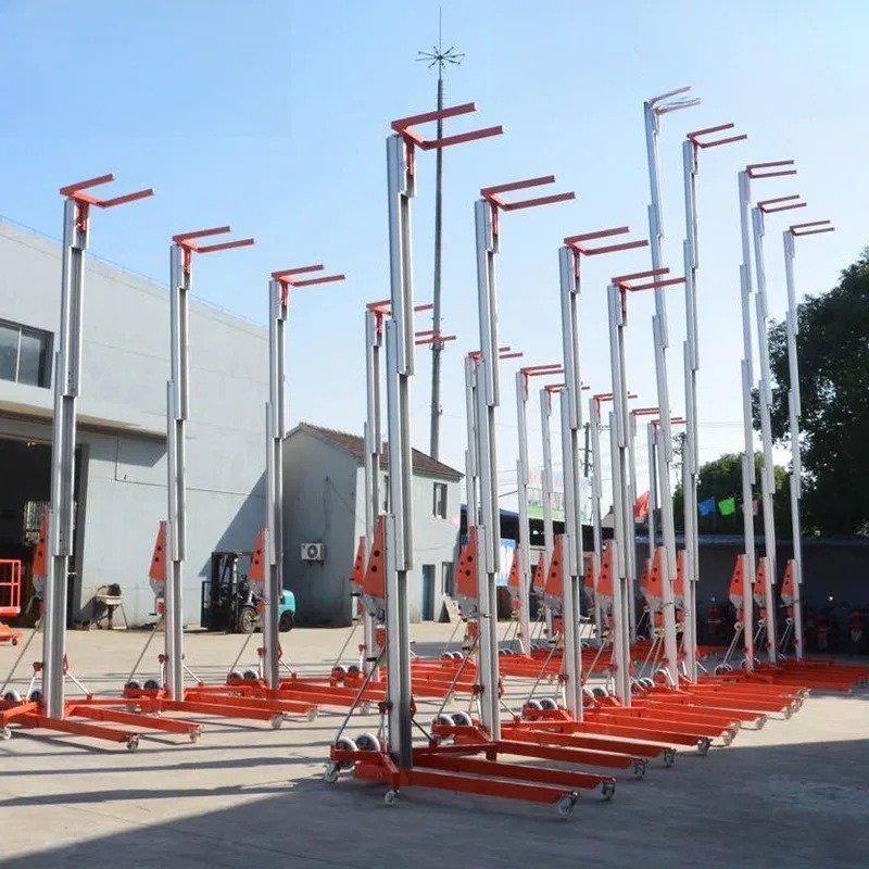 Scissor Lift Table Hydraulic - منصة رفع يدوية من سبائك الألومنيوم،