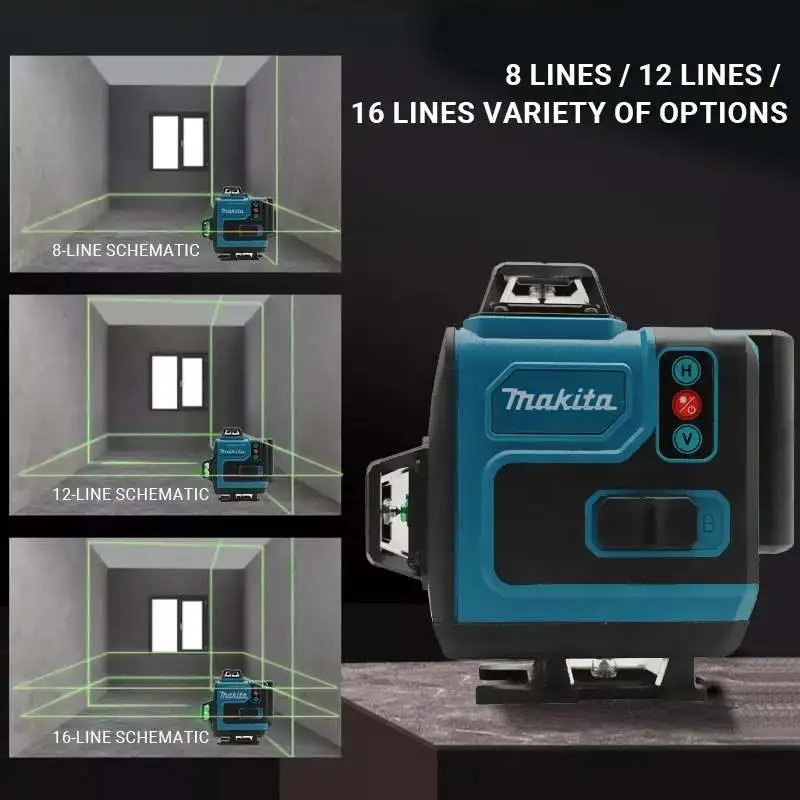 Laser Level Rotary - بطارية ماكيتا 18 فولت، مستوى ليزر