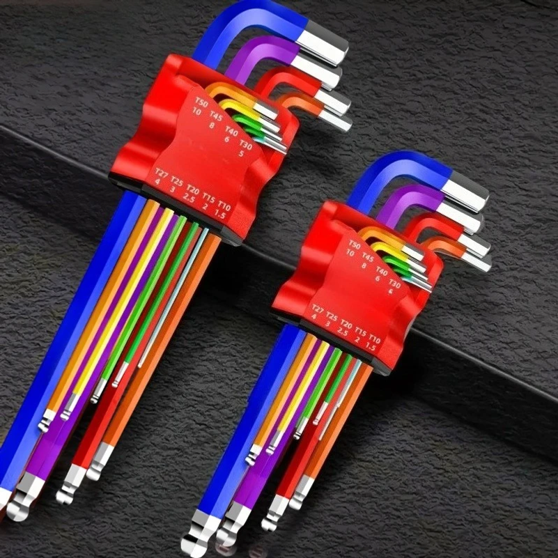 Heavy Equipment Key Set - طقم مفاتيح ألن سداسية الرأس صناعية