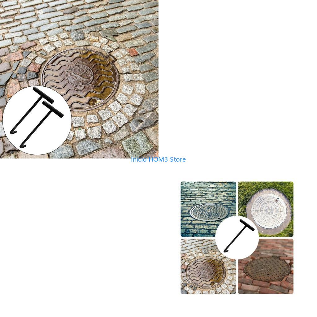 Manhole Cover Lifting - خطاف فتحة فولاذية 10 مم عالي