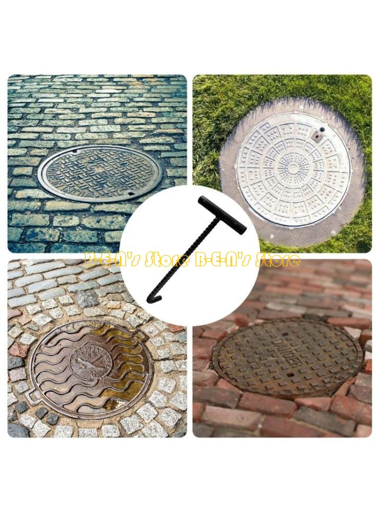 Manhole Cover Lifting - Y1AD خطاف فتحة فولاذي عالي الجودة