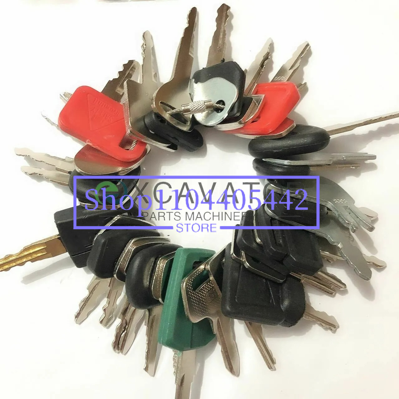 Heavy Equipment Key Set - مجموعة مفاتيح إشعال/معدات ثقيلة تحتوي على