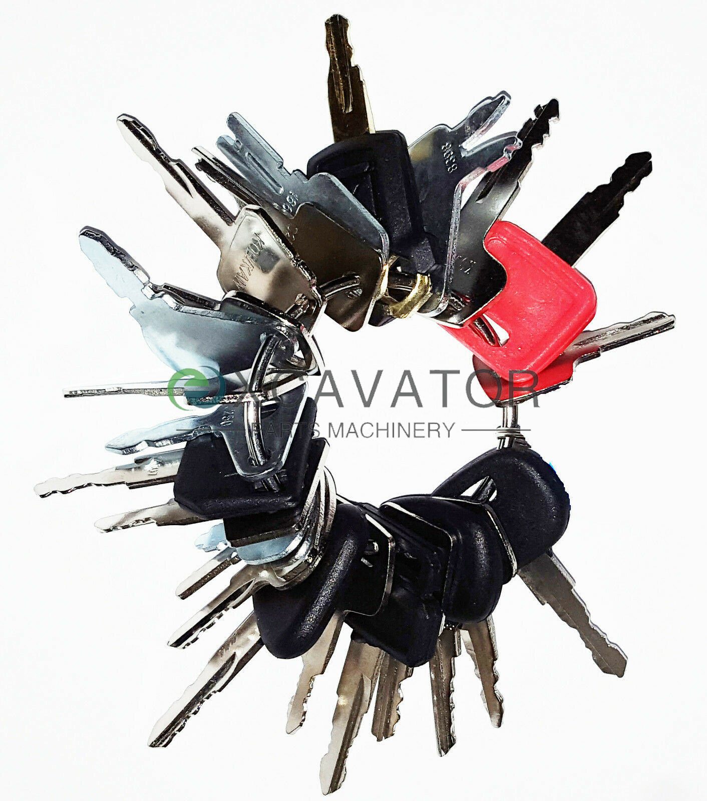 Heavy Equipment Key Set - مجموعة مفاتيح تشغيل (إشعال) للمعدات الثقيلة