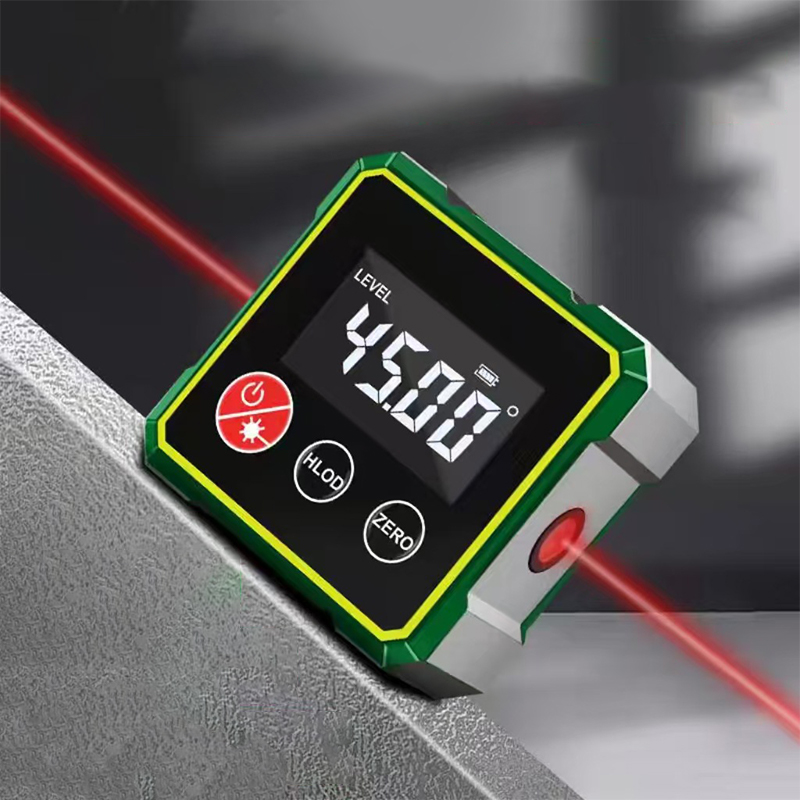 360 °   مكتشف الزوايا الرقمي ا - مراجعة Laser Level Rotary وسعره