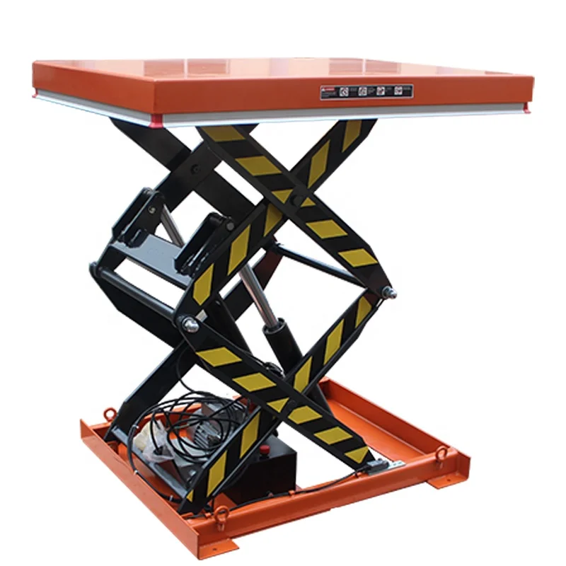 عربة رفع هيدروليكية يدوية صغير - مراجعة Scissor Lift Table Hydraulic وسعره