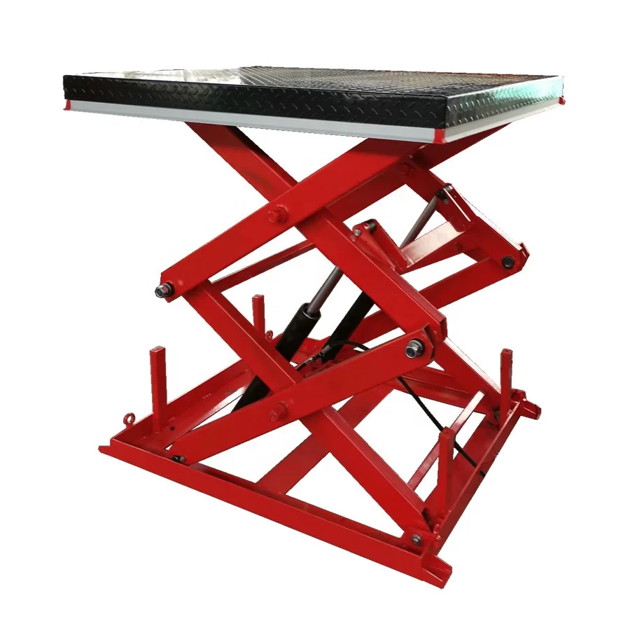 عربة رفع هيدروليكية يدوية صغير - مراجعة Scissor Lift Table Hydraulic وسعره
