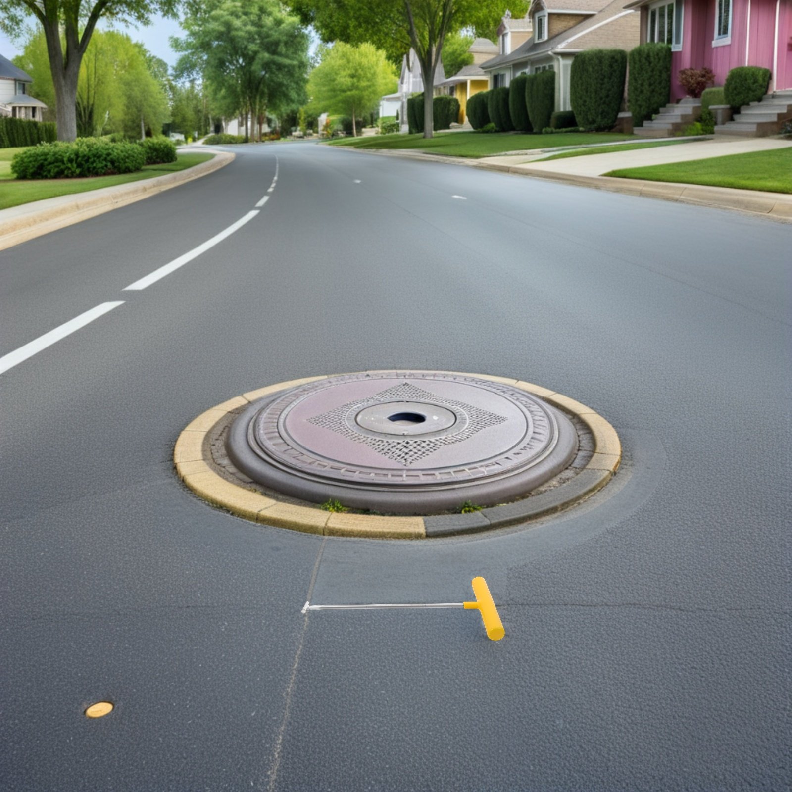 خطاف غطاء فتحة التفتيش من الفو - مراجعة Manhole Cover Lifting وسعره