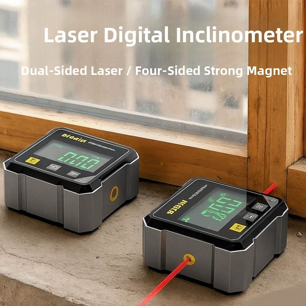 أربعة جوانب عرض زاوية قياس شاش - مراجعة Laser Level Rotary وسعره
