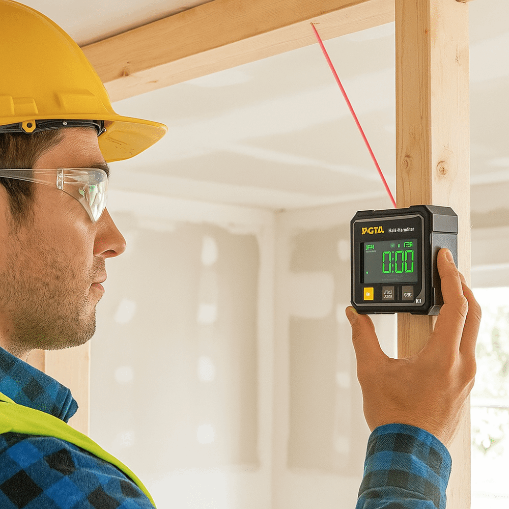أربعة جوانب عرض زاوية قياس شاش - مراجعة Laser Level Rotary وسعره