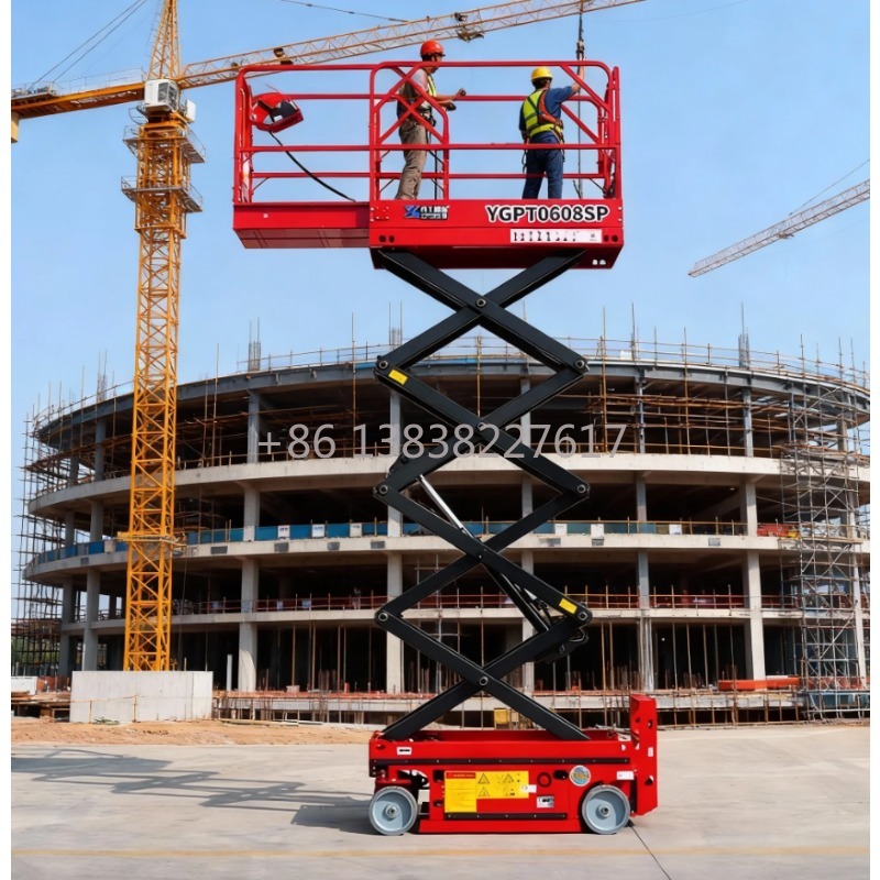 منصة رفع هيدروليكية ذاتية الدف - مراجعة Scissor Lift Table Hydraulic وسعره