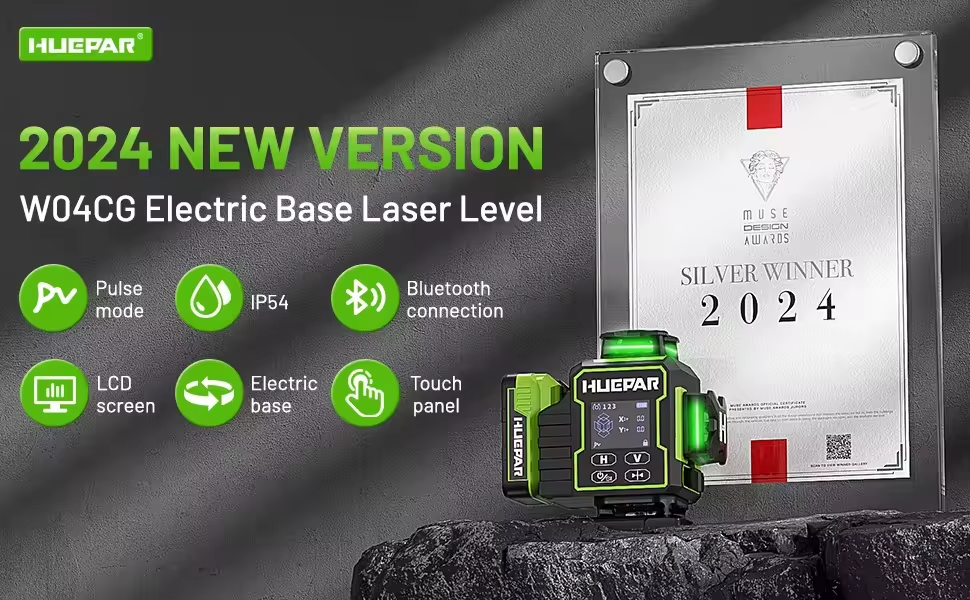 2026 Huepar W04CG مستوى ليزر أ - مراجعة Laser Level Rotary وسعره