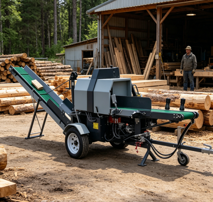 آلة تقطيع الأخشاب الثقيلة بنظا - مراجعة Heavy Equipment Processor وسعره