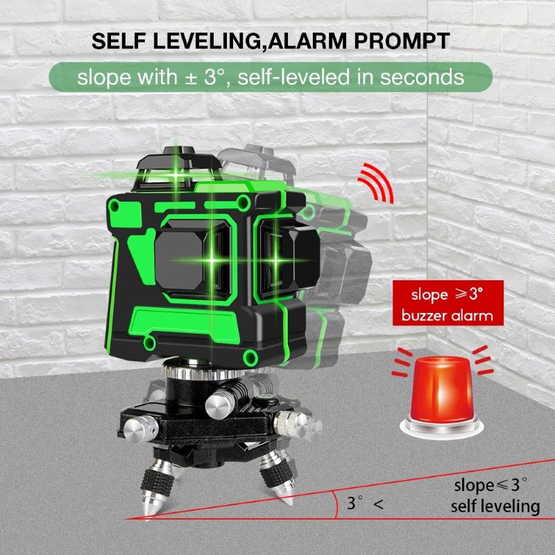 مجموعة أدوات تسوية الأرضيات با - مراجعة Laser Level Rotary وسعره