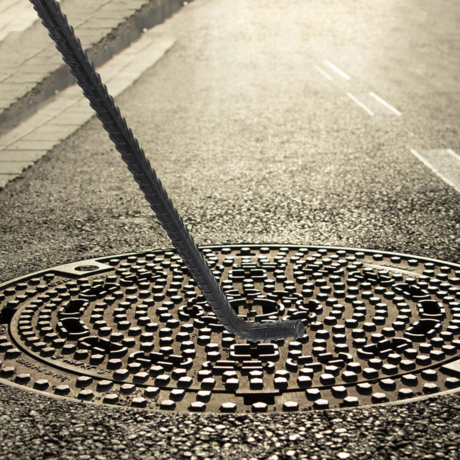 أداة رفع احترافية من الفولاذ ا - مراجعة Manhole Cover Lifting وسعره