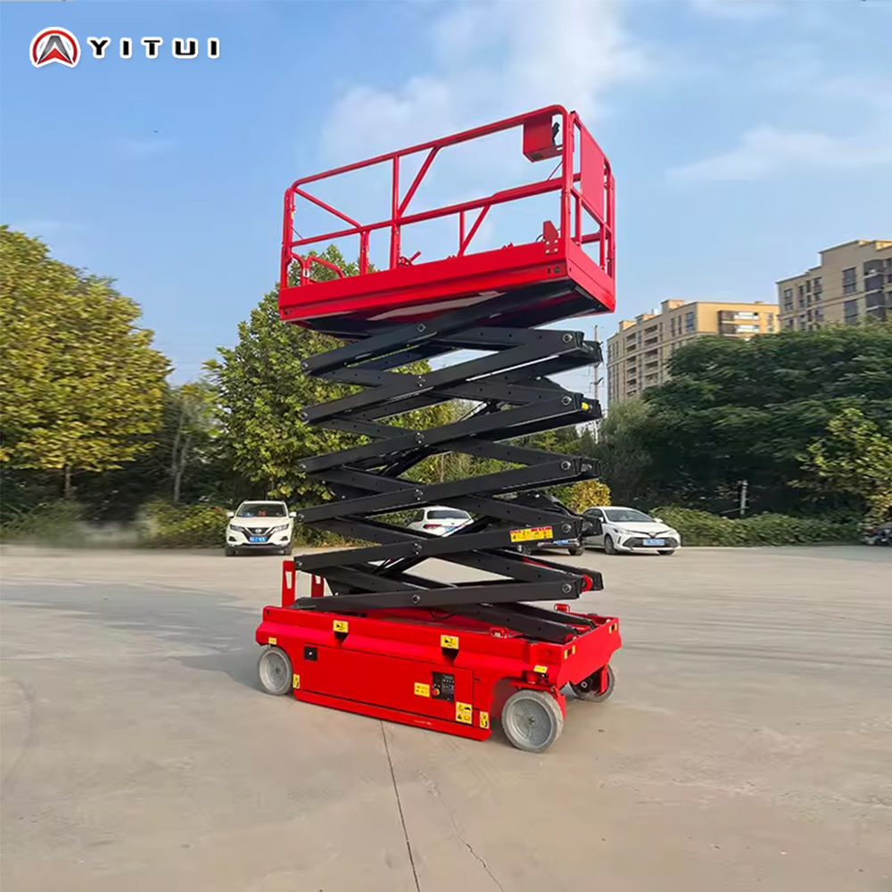 منصة رفع كهربائية هيدروليكية ب - مراجعة Scissor Lift Table Hydraulic وسعره