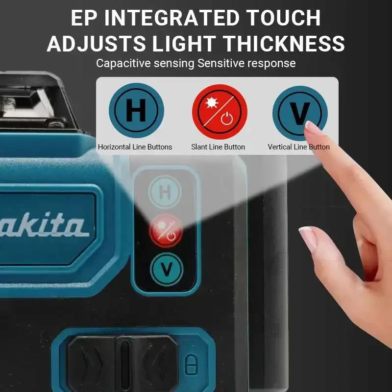بطارية ماكيتا 18 فولت، مستوى ل - مراجعة Laser Level Rotary وسعره