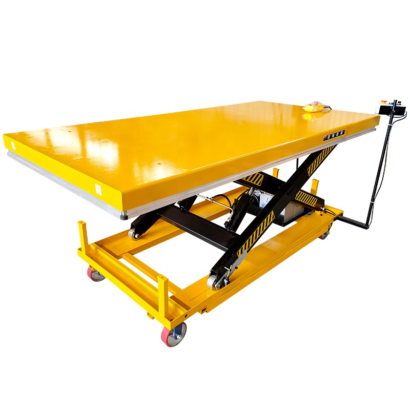 منصة رفع مقصية كهربائية هيدرول - مراجعة Scissor Lift Table Hydraulic وسعره