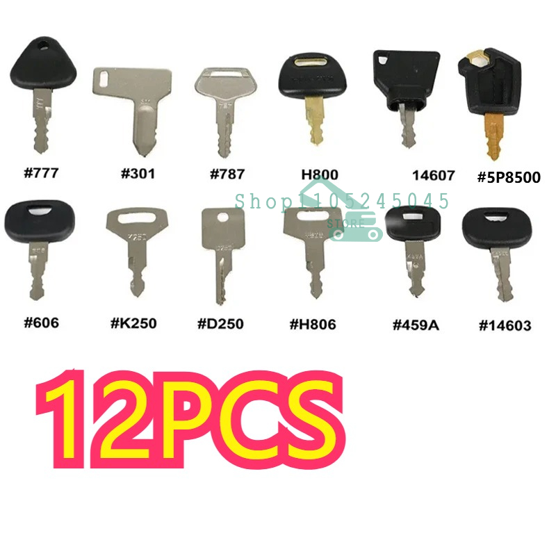 مجموعة مفاتيح إشعال رئيسية 28/ - مراجعة Heavy Equipment Key Set وسعره