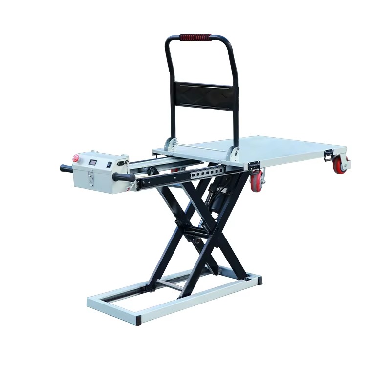 عربة محمولة مقص نوع رفع صغير م - مراجعة Scissor Lift Table Hydraulic وسعره