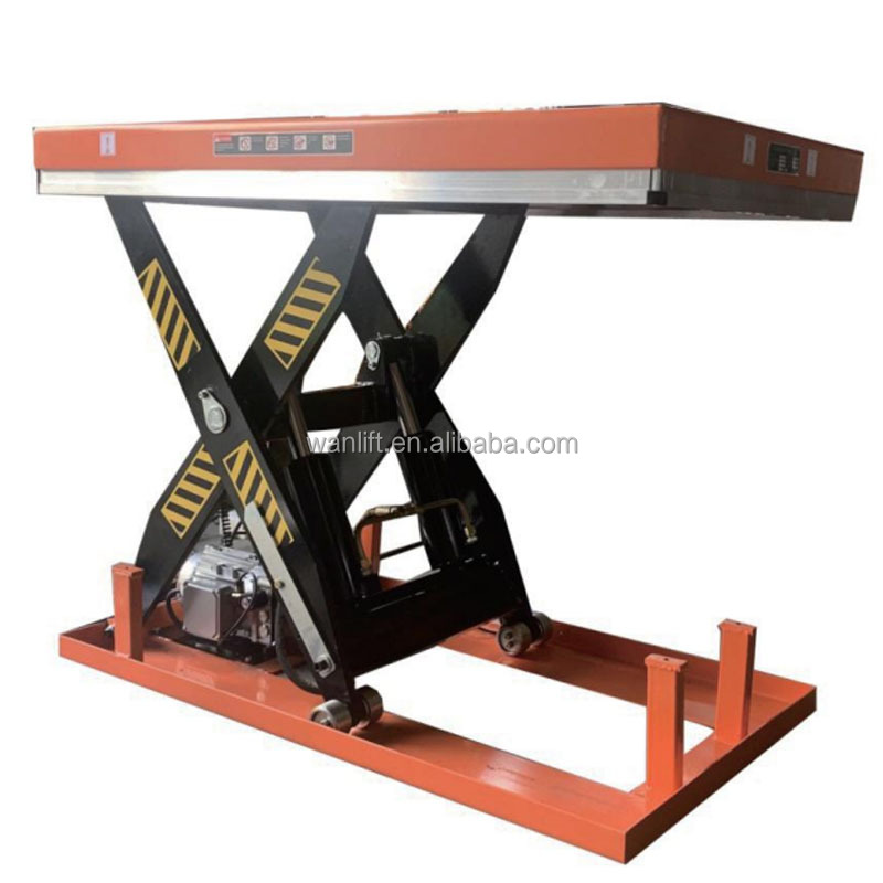 رافعة مقصية متحركة من وانليفت  - مراجعة Scissor Lift Table Hydraulic وسعره