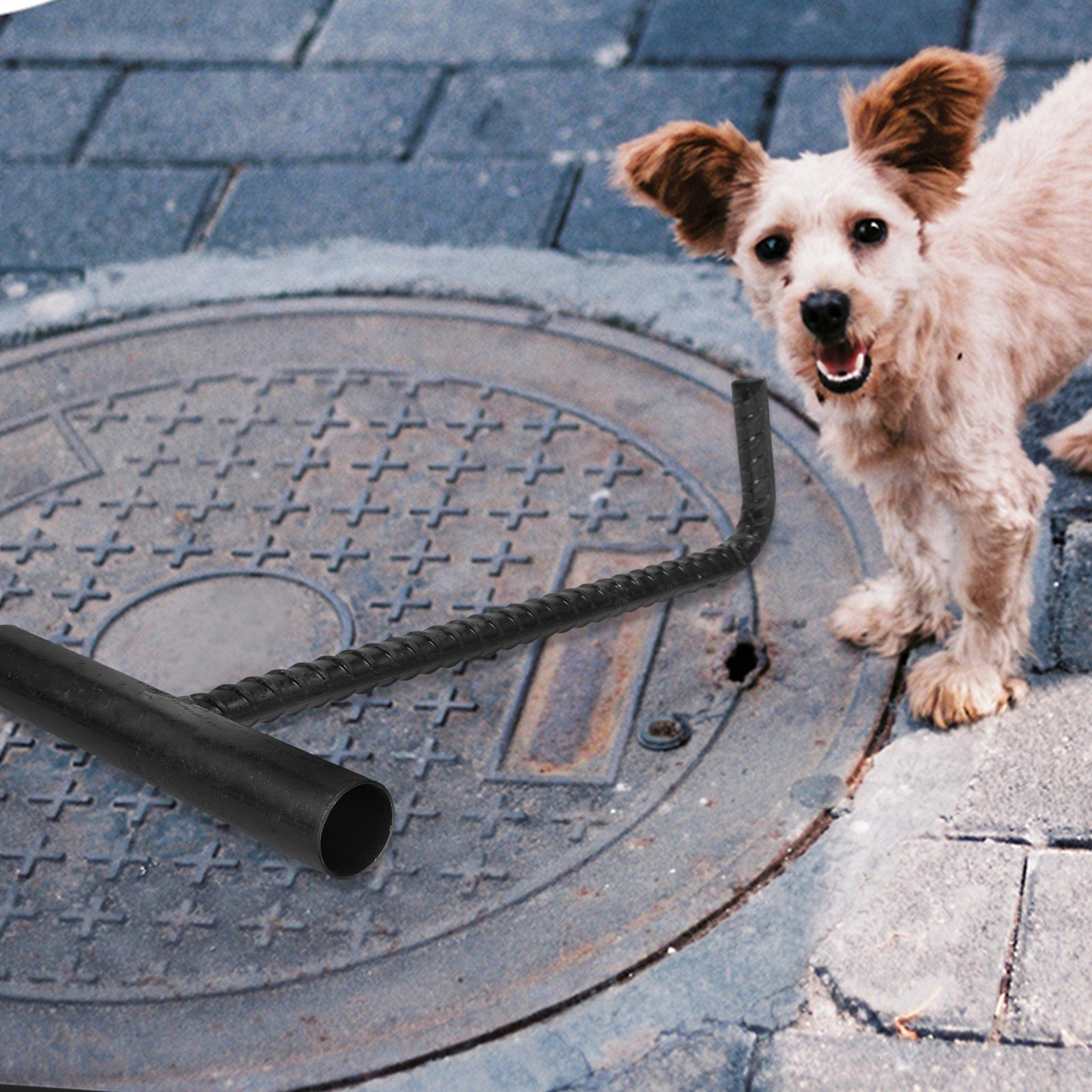 خطاف غطاء فتحة التصريف على شكل - مراجعة Manhole Cover Lifting وسعره
