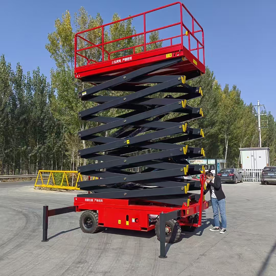 رافعة مقصية كهربائية هيدروليكي - مراجعة Scissor Lift Table Hydraulic وسعره