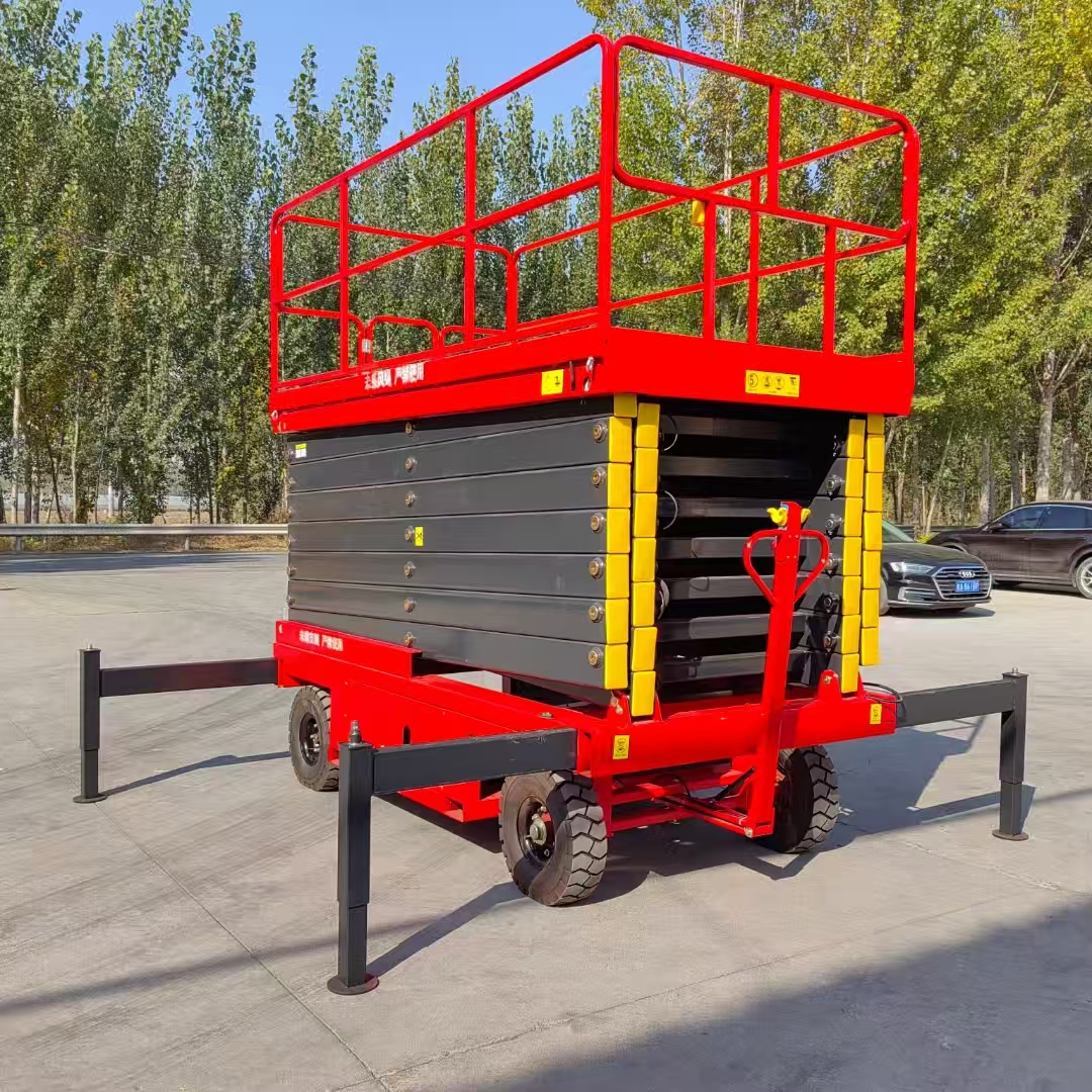 رافعة مقصية كهربائية هيدروليكي - مراجعة Scissor Lift Table Hydraulic وسعره