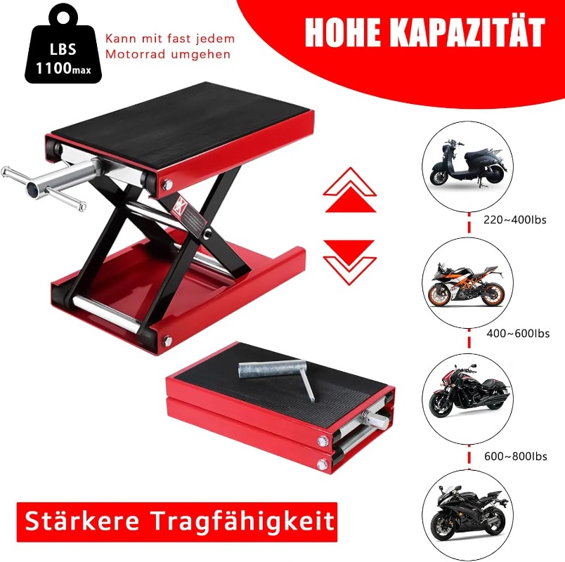طاولة رفع هيدروليكية هوائية بق - مراجعة Scissor Lift Table Hydraulic وسعره
