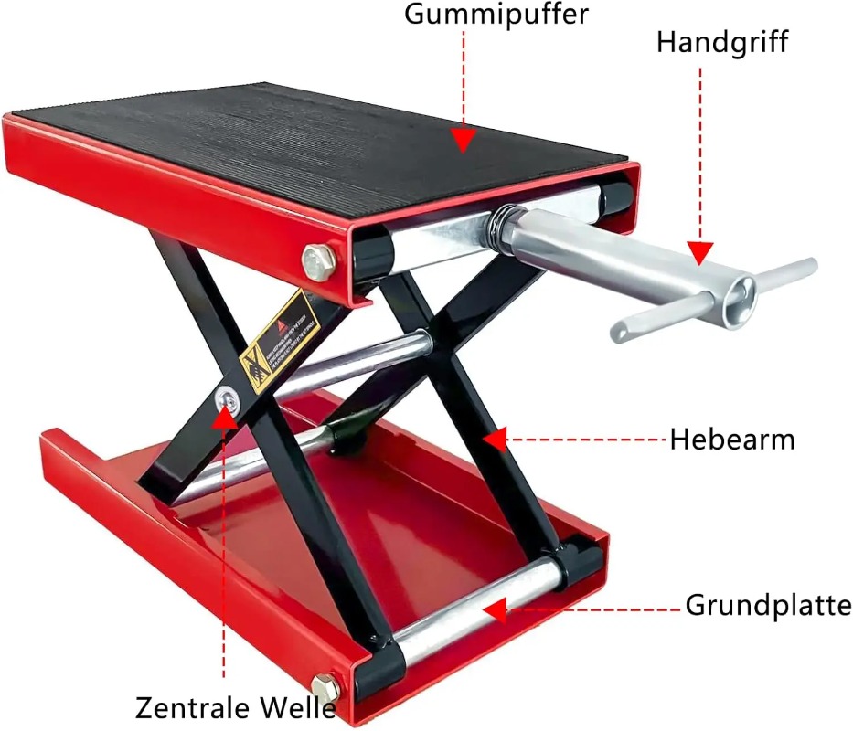 طاولة رفع هيدروليكية هوائية بق - مراجعة Scissor Lift Table Hydraulic وسعره