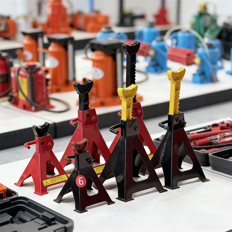 معدات صيانة المركبات الصناعية، - مراجعة Heavy Equipment Jack Stands وسعره