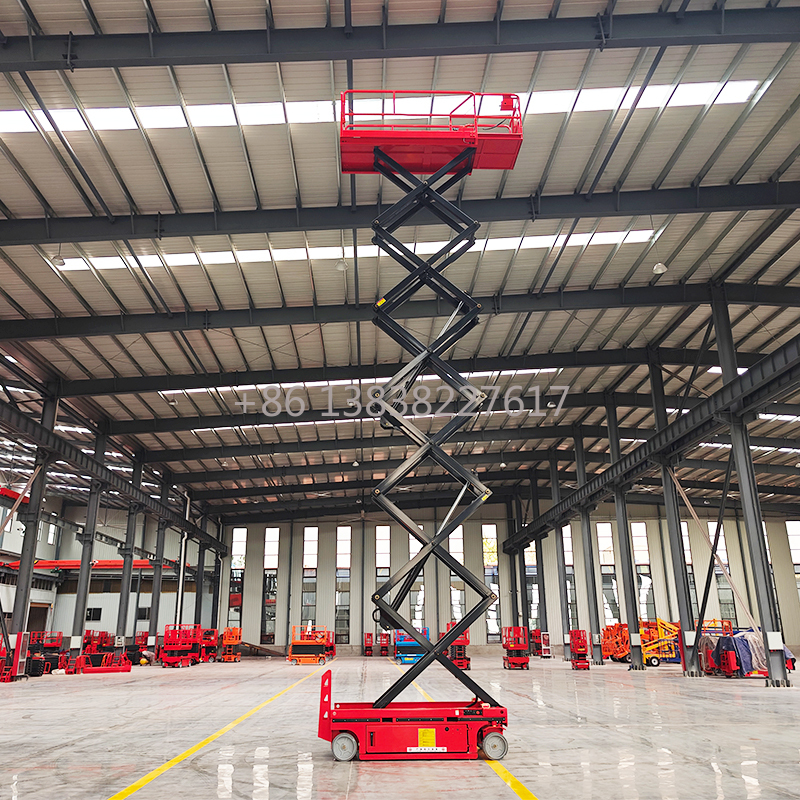 منصة رفع هيدروليكية ذاتية الدف - مراجعة Scissor Lift Table Hydraulic وسعره