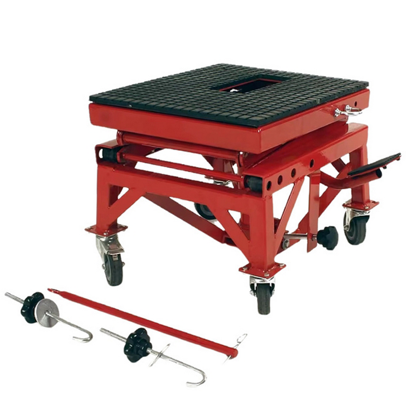 طاولة رفع هيدروليكية للدراجات  - مراجعة Scissor Lift Table Hydraulic وسعره