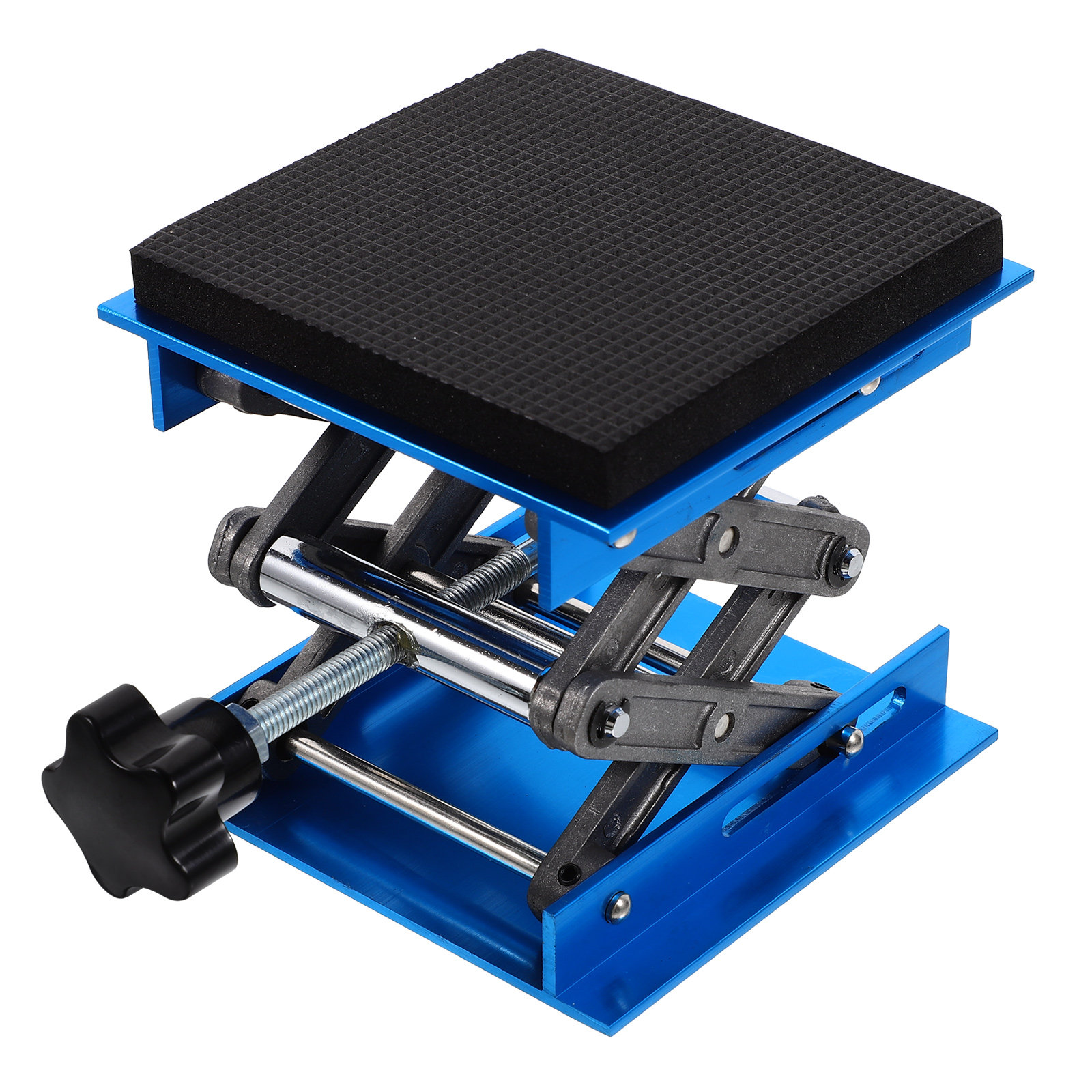 منصة رفع مختبرية بمقص 10x10 سم - مراجعة Heavy Equipment Jack Stands وسعره