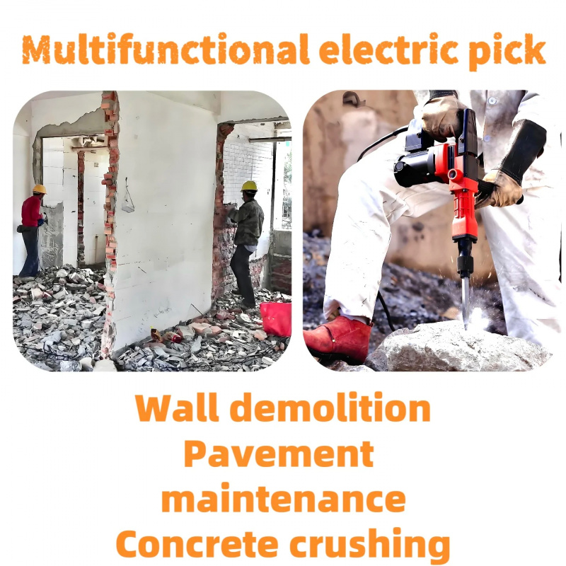مطرقة كهربائية صناعية شديدة ال - مراجعة Concrete Breaker Demolition وسعره