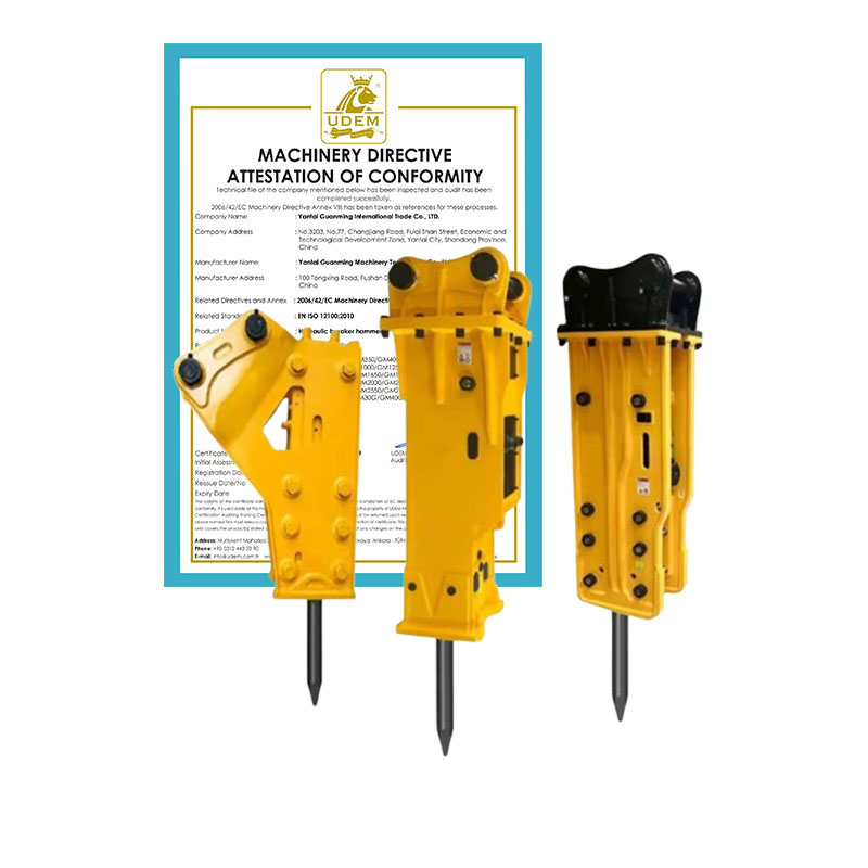 مطرقة هيدروليكية SB81 لتكسير ا - مراجعة Concrete Breaker Demolition وسعره
