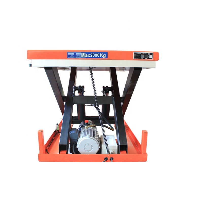 منصة رفع كهربائية هيدروليكية ب - مراجعة Scissor Lift Table Hydraulic وسعره
