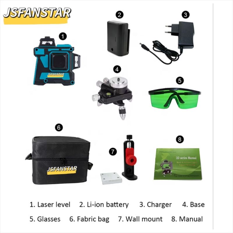 جهاز تسوية ليزر دوار 360 درجة  - مراجعة Laser Level Rotary وسعره
